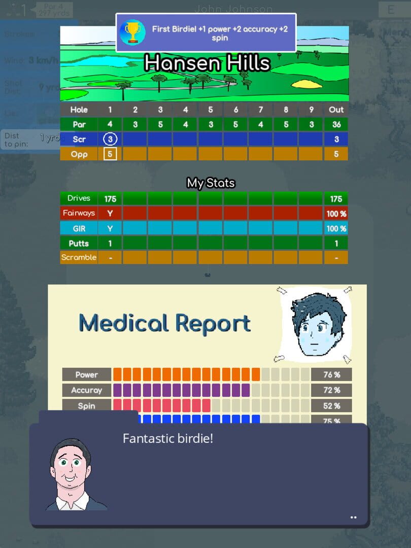 Comeback Golf - Screenshot
