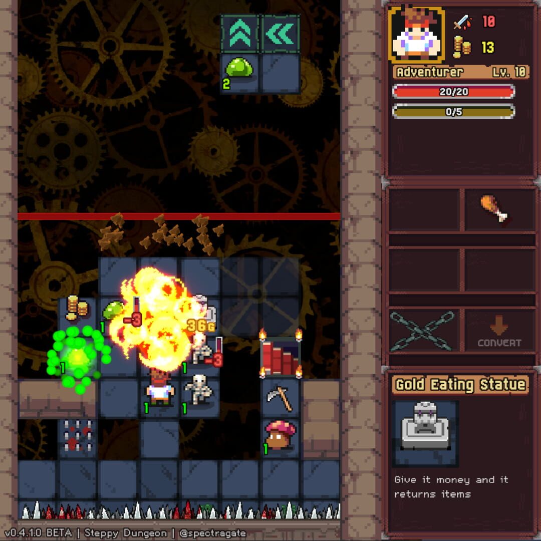 Steppy Dungeon - Screenshot