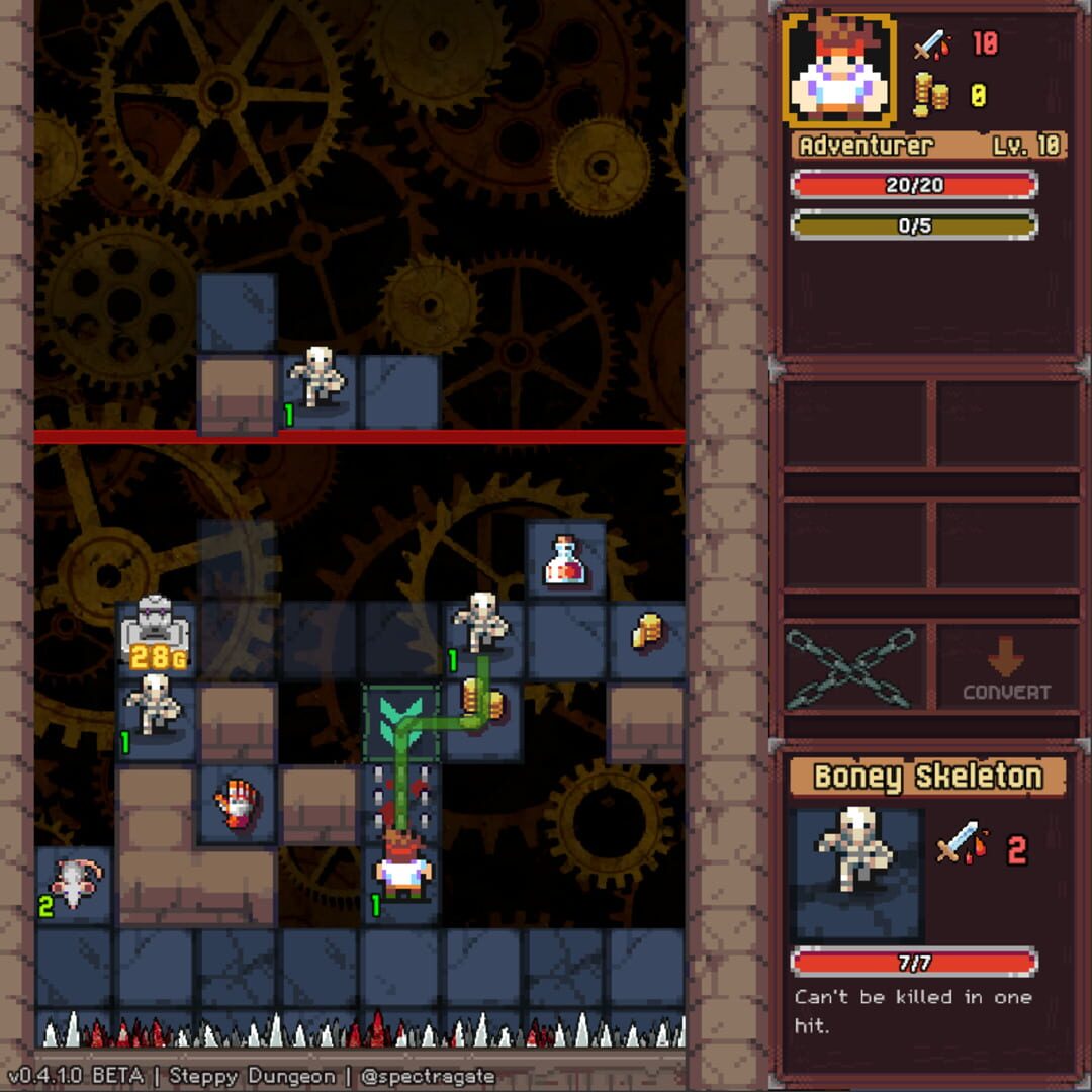 Steppy Dungeon - Screenshot