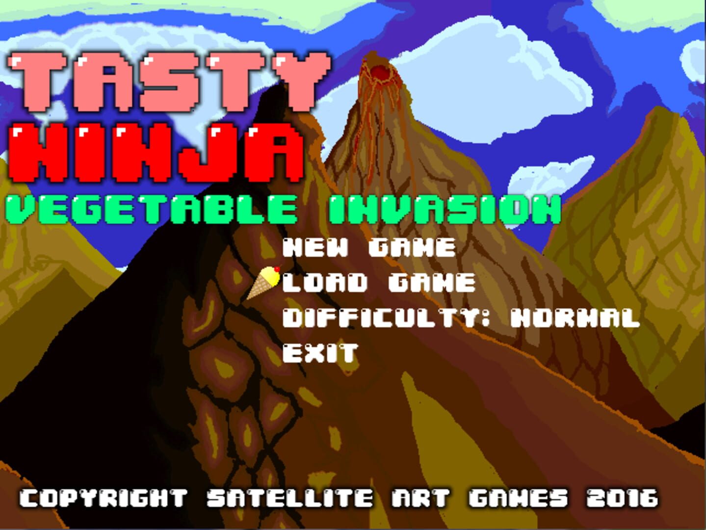 Tasty Ninja: Vegetable Invasion - Screenshot