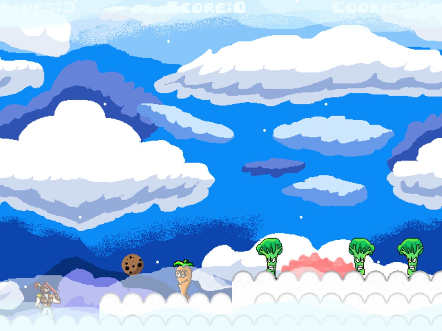 Tasty Ninja: Vegetable Invasion - Screenshot