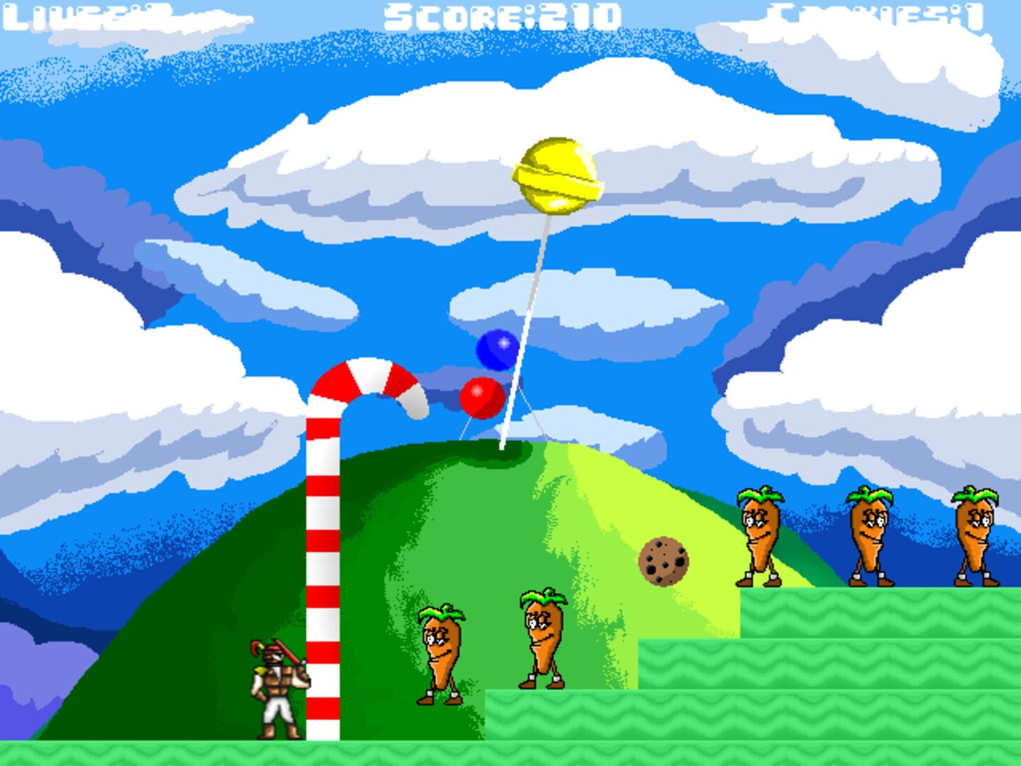 Tasty Ninja: Vegetable Invasion - Screenshot