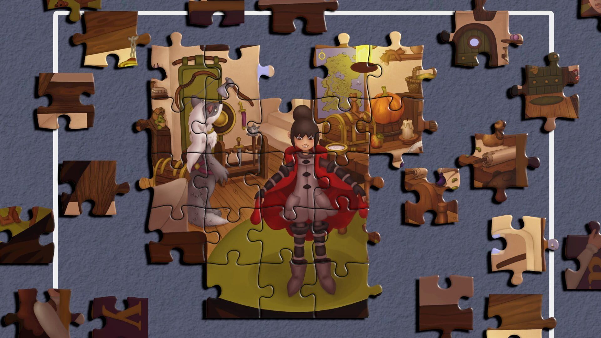 The Adventures of Wolf and Hood: A Jigsaw Tale - Screenshot