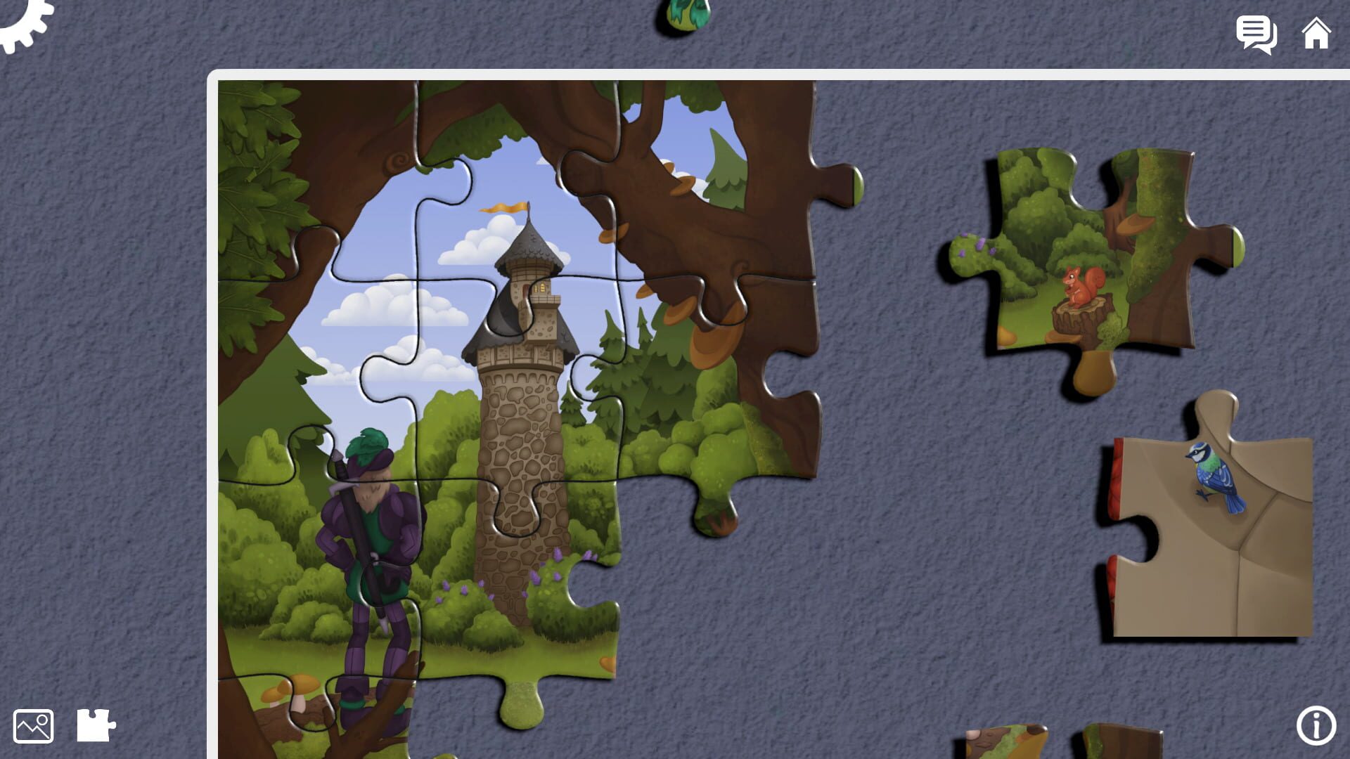 The Adventures of Wolf and Hood: A Jigsaw Tale - Screenshot