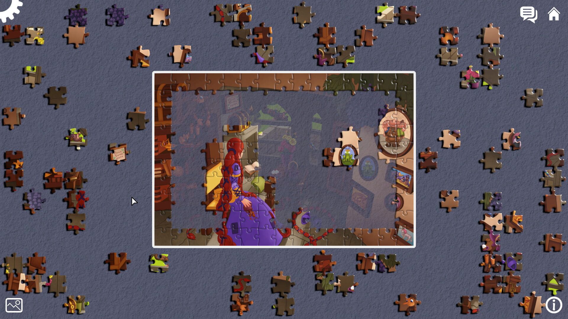 The Adventures of Wolf and Hood: A Jigsaw Tale - Screenshot