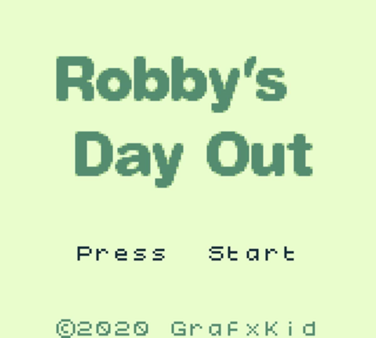 Robby's Day Out - Screenshot