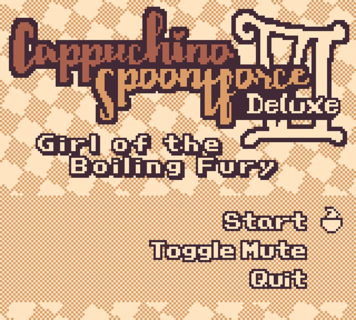 Cappuchino Spoontforce Deluxe VI: Girl of the Boiling Fury - Screenshot