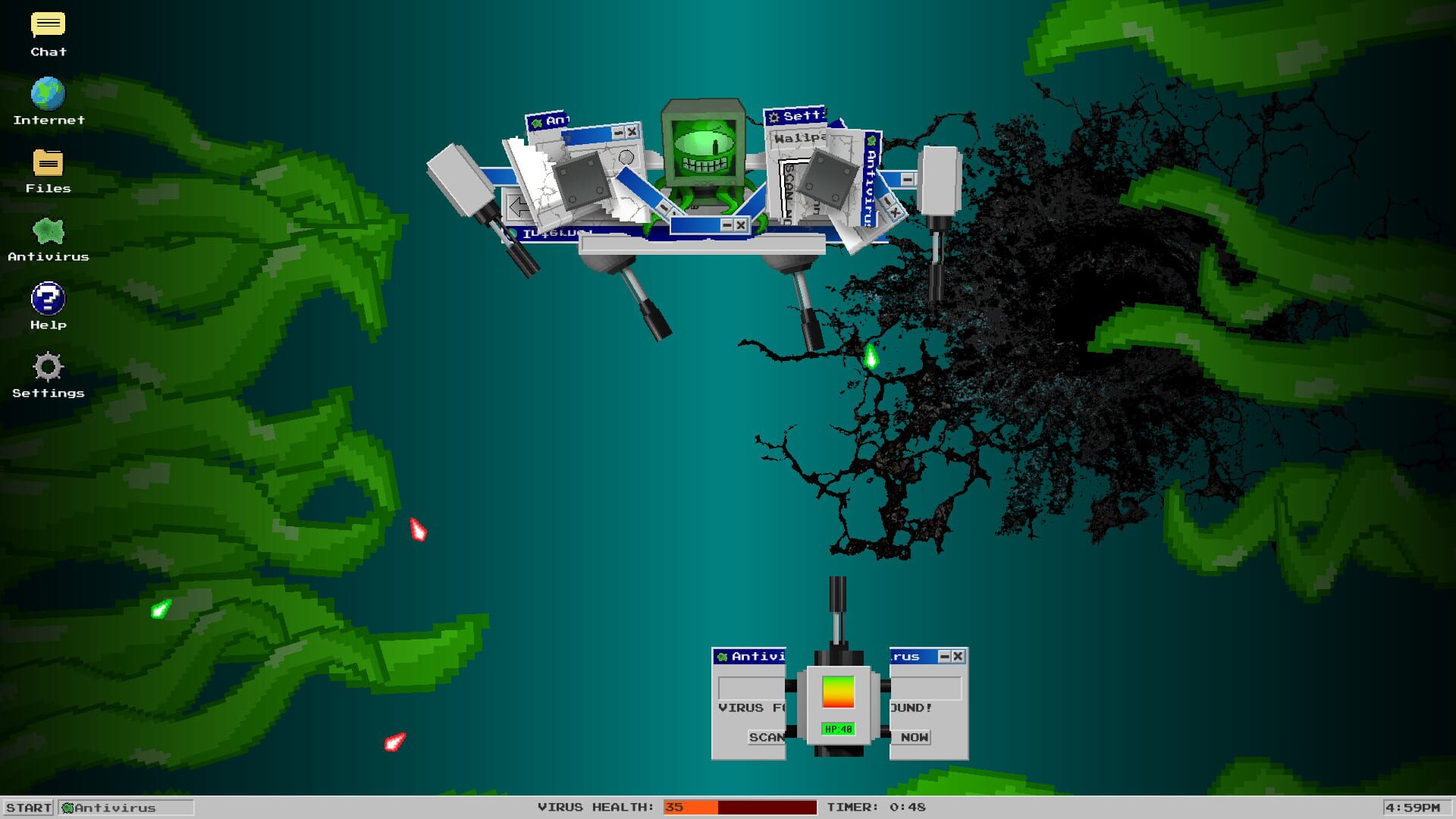 Don't Get a Virus - Screenshot