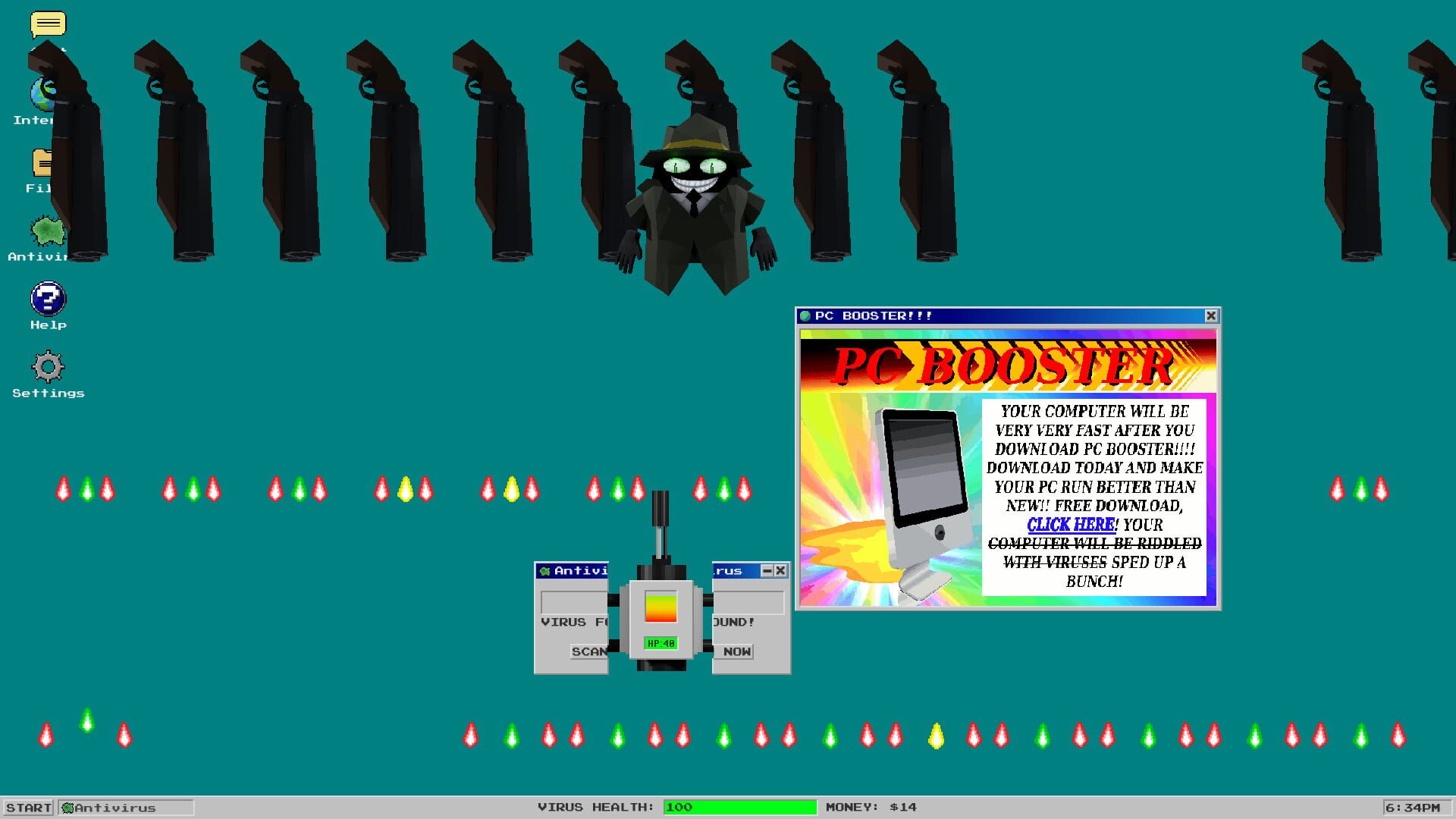 Don't Get a Virus - Screenshot