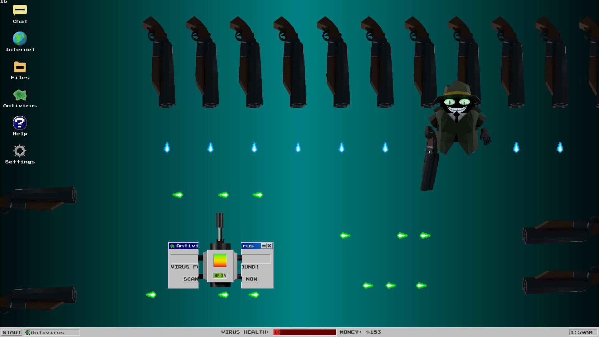 Don't Get a Virus - Screenshot