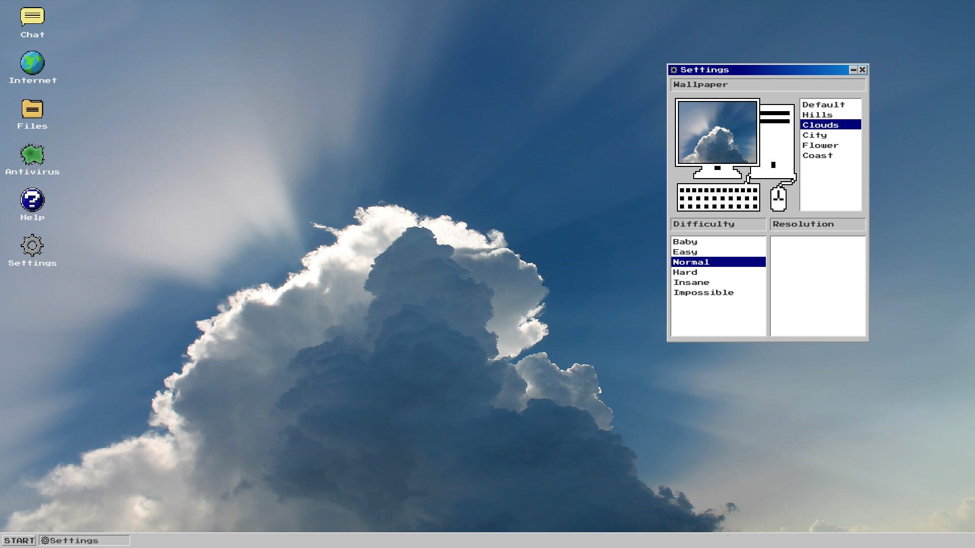 Don't Get a Virus - Screenshot