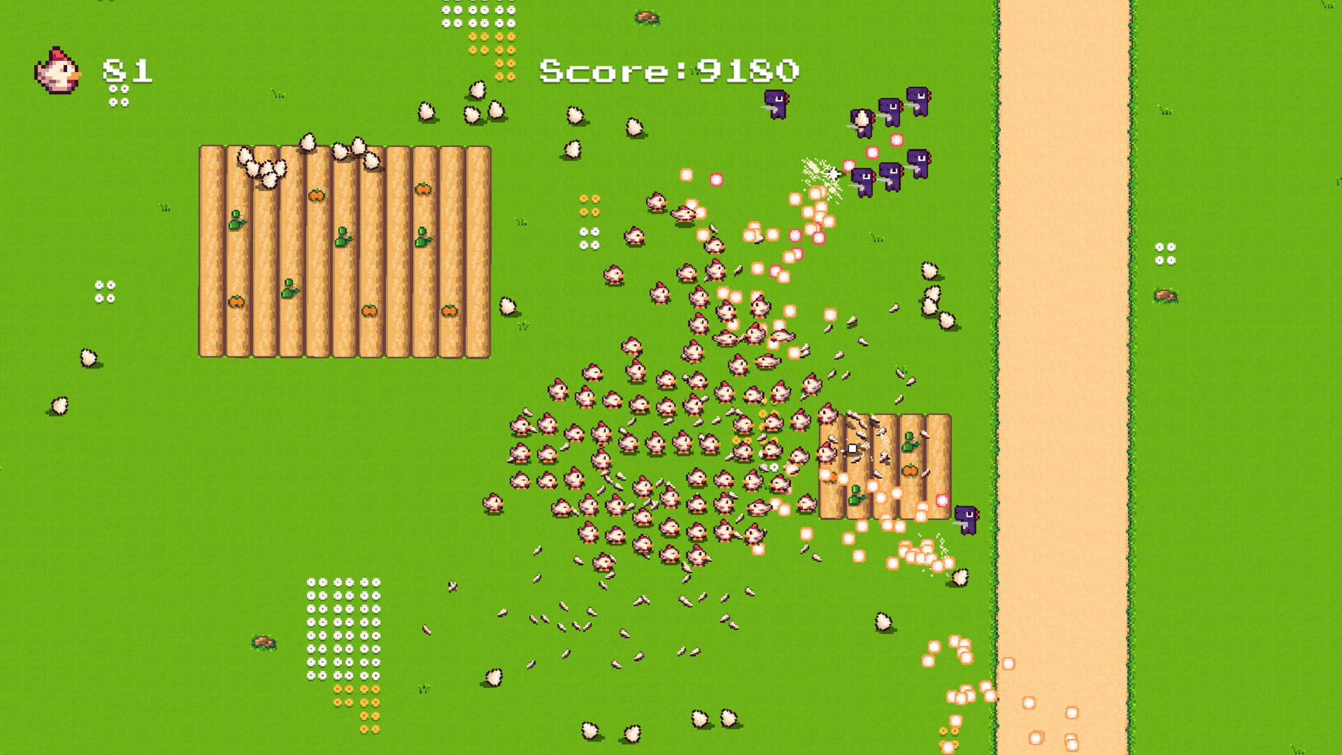 Chicken's Run - Screenshot