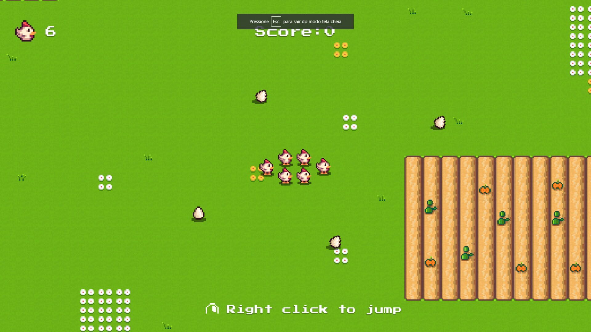 Chicken's Run - Screenshot