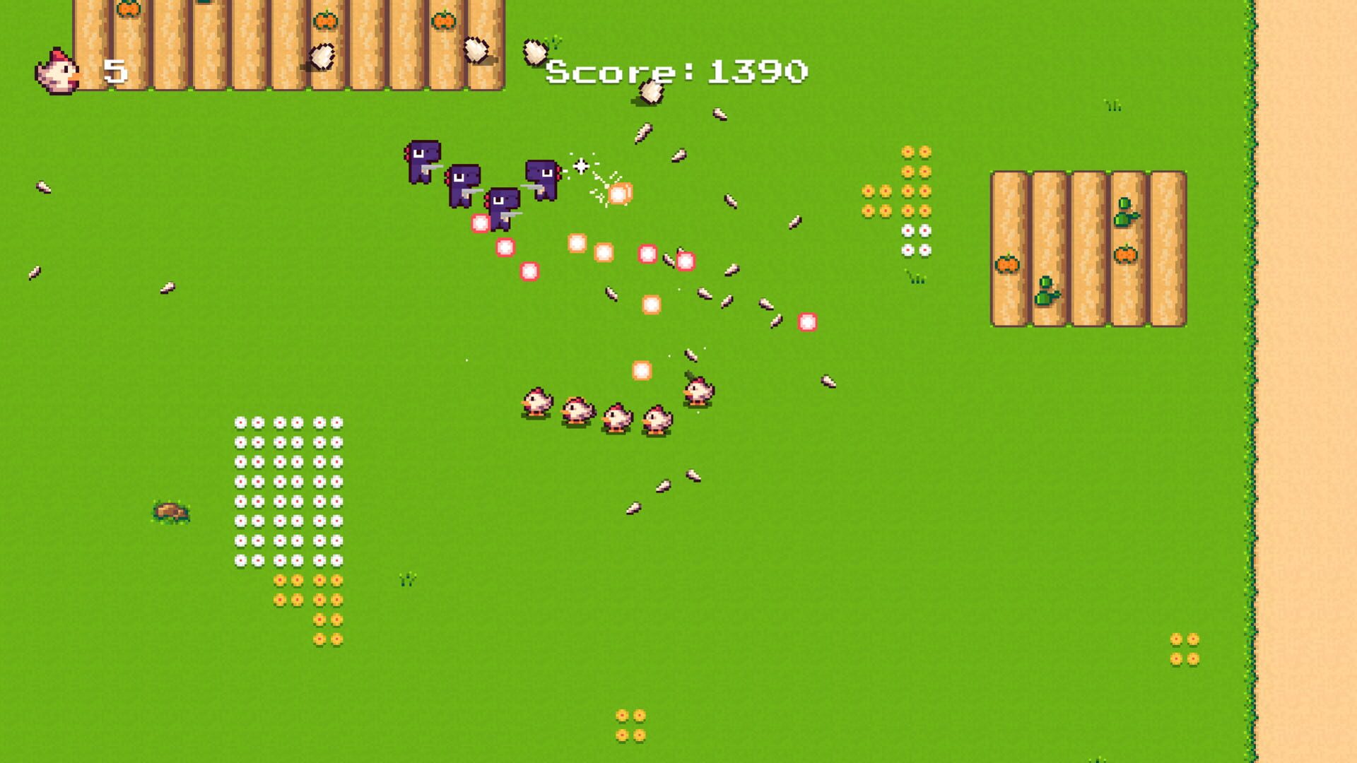 Chicken's Run - Screenshot