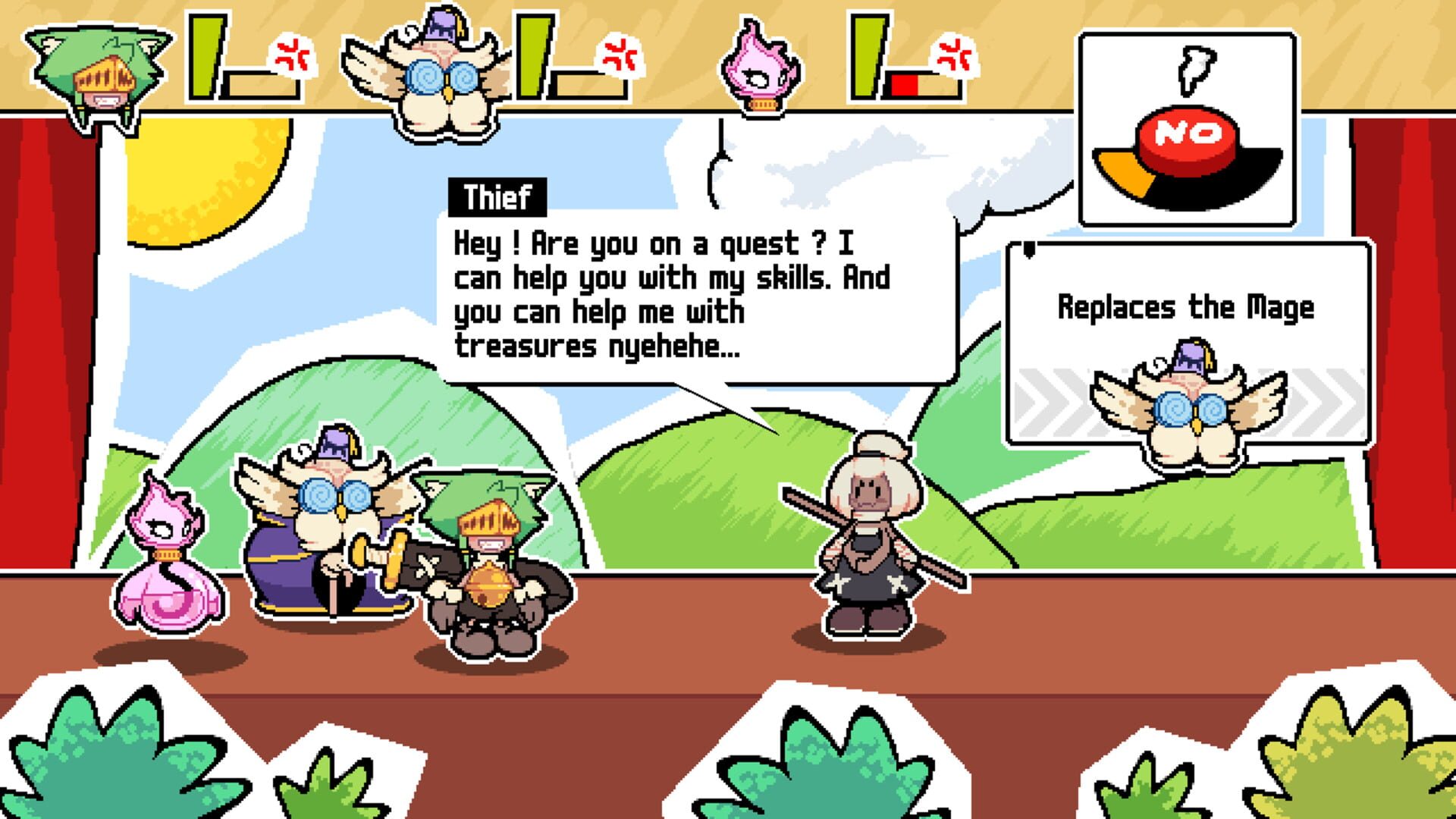 Don't! Heroes: Encore! - Screenshot