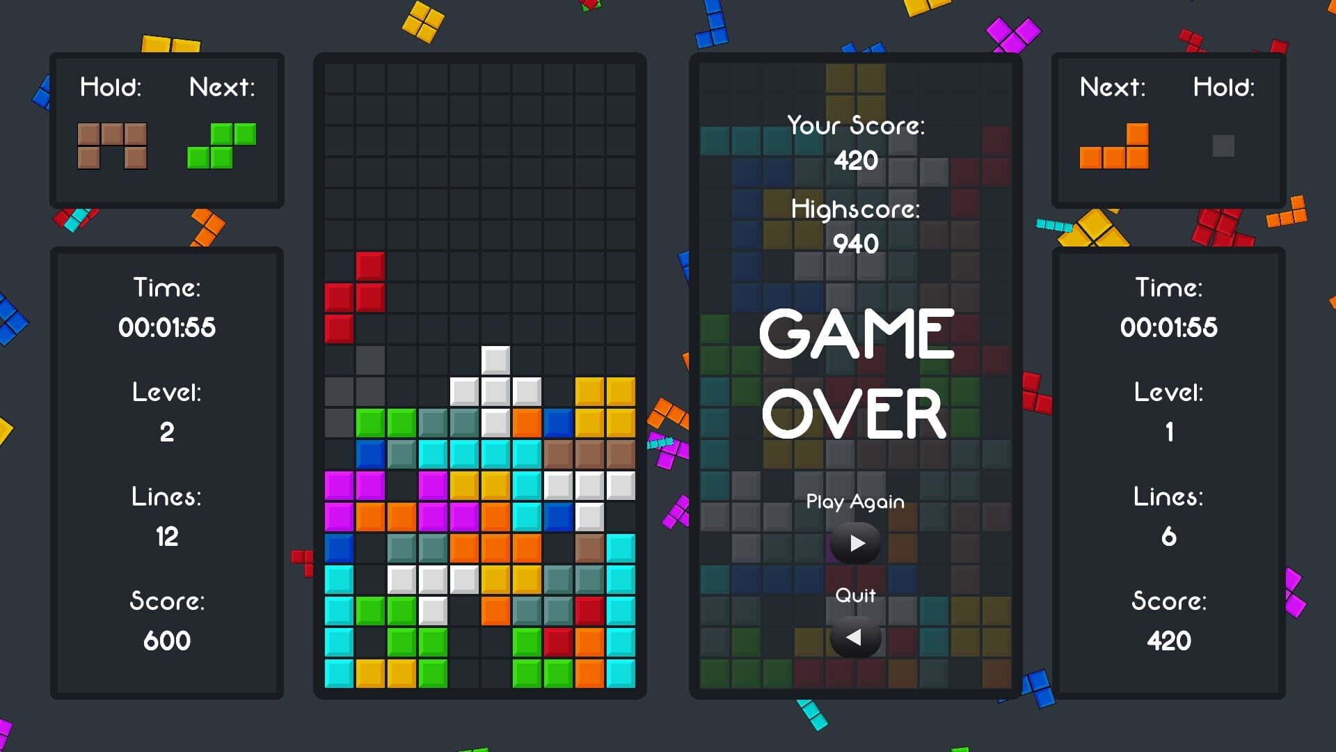 TetriPlus - Screenshot