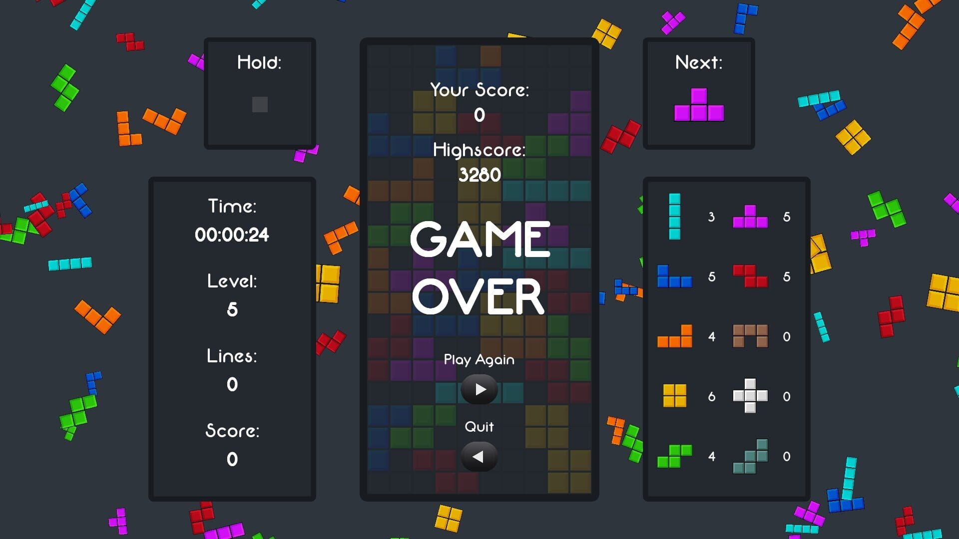 TetriPlus - Screenshot