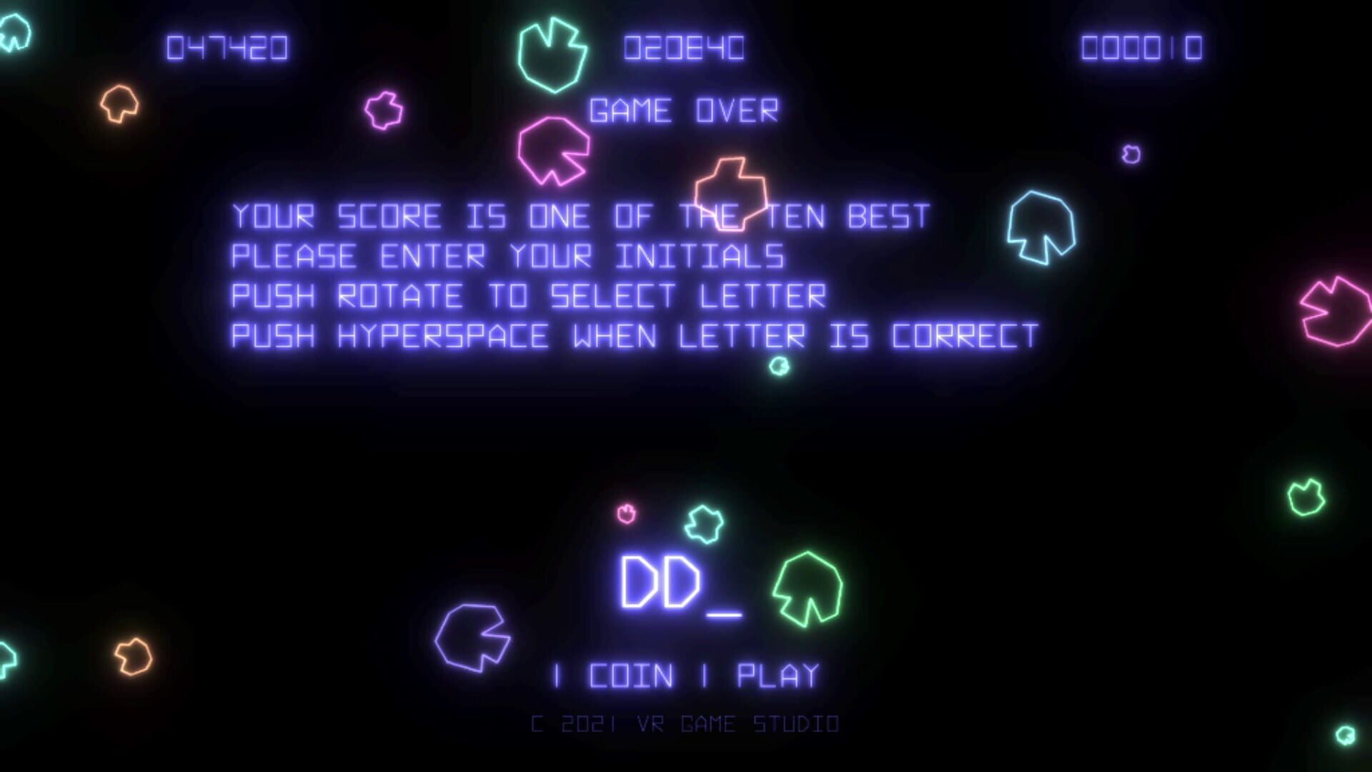 Asteroids Origin - Screenshot