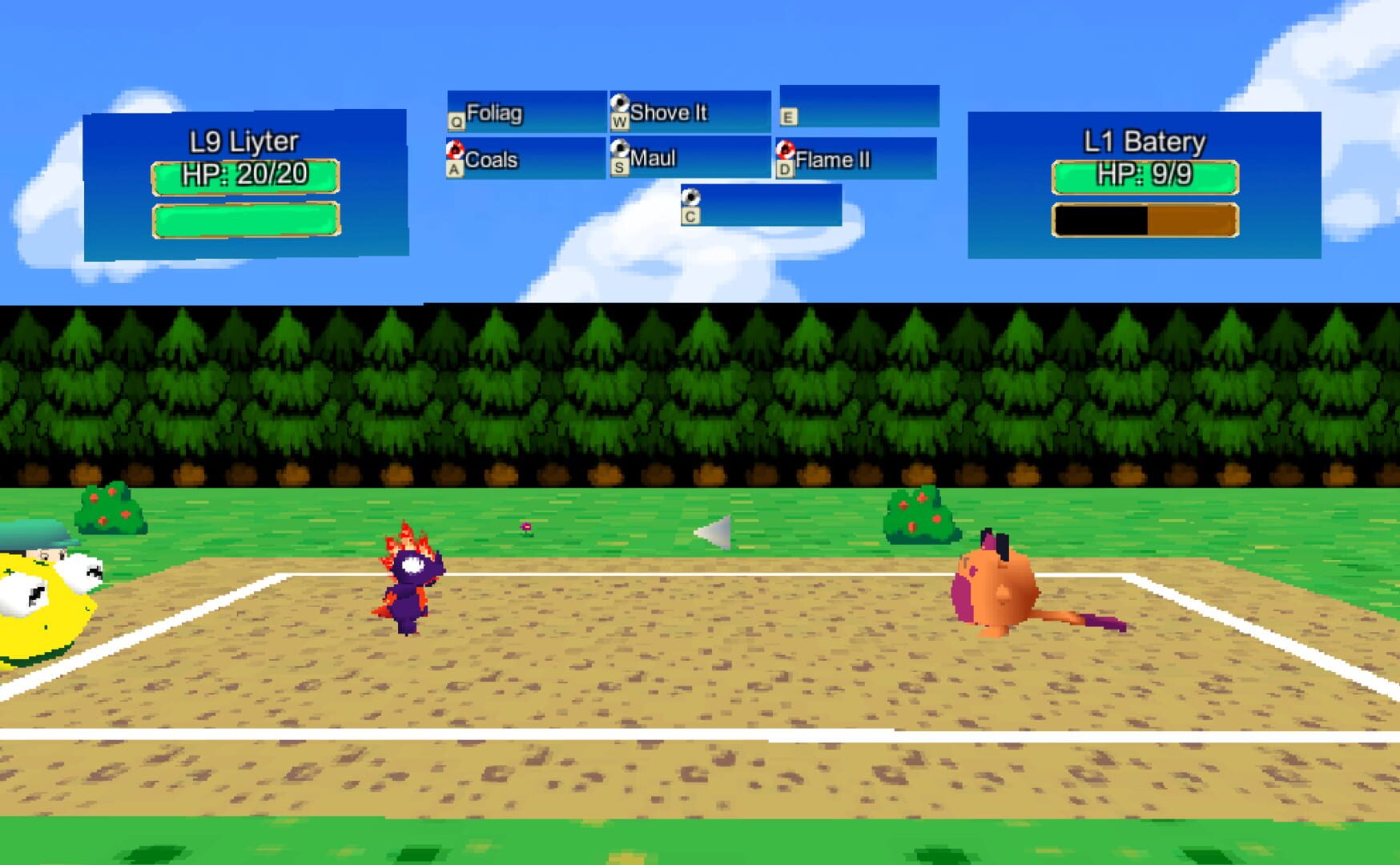 Pocketman Third D - Screenshot