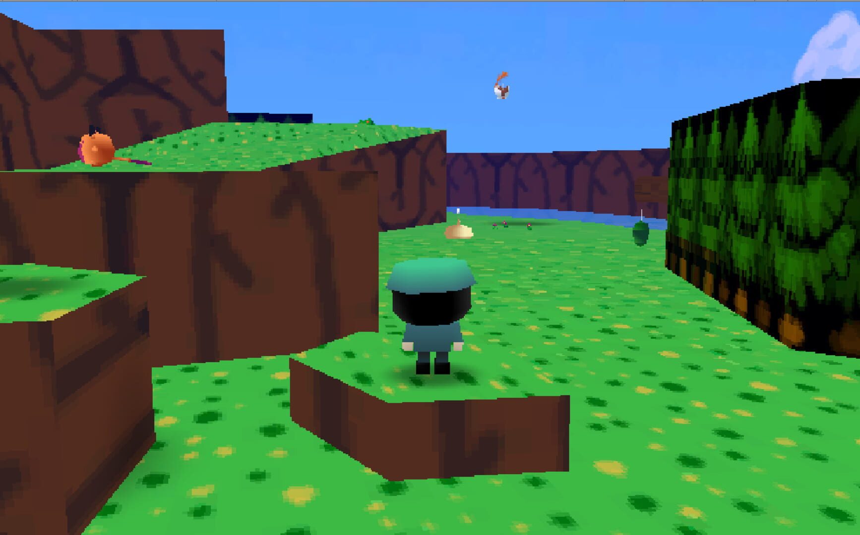 Pocketman Third D - Screenshot