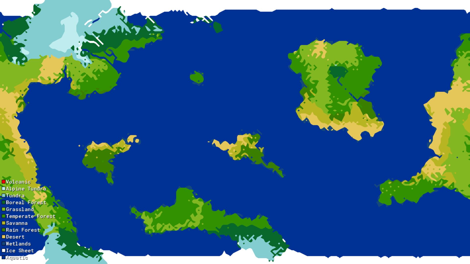 A Little World Generator - Screenshot