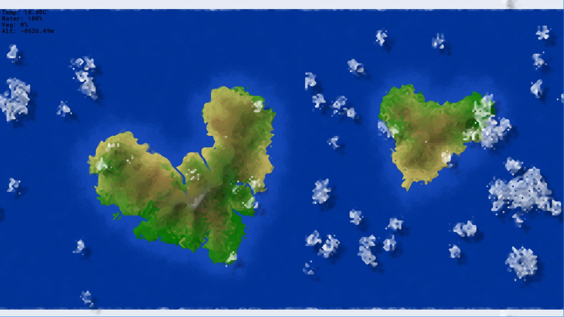 A Little World Generator - Screenshot