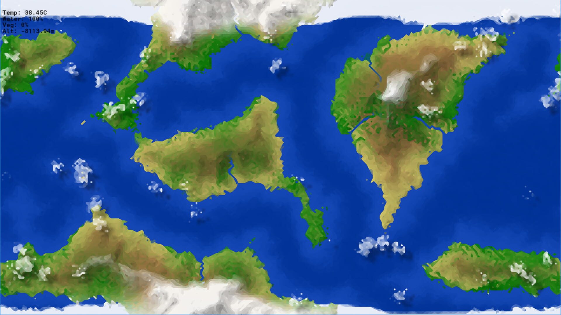 A Little World Generator - Screenshot