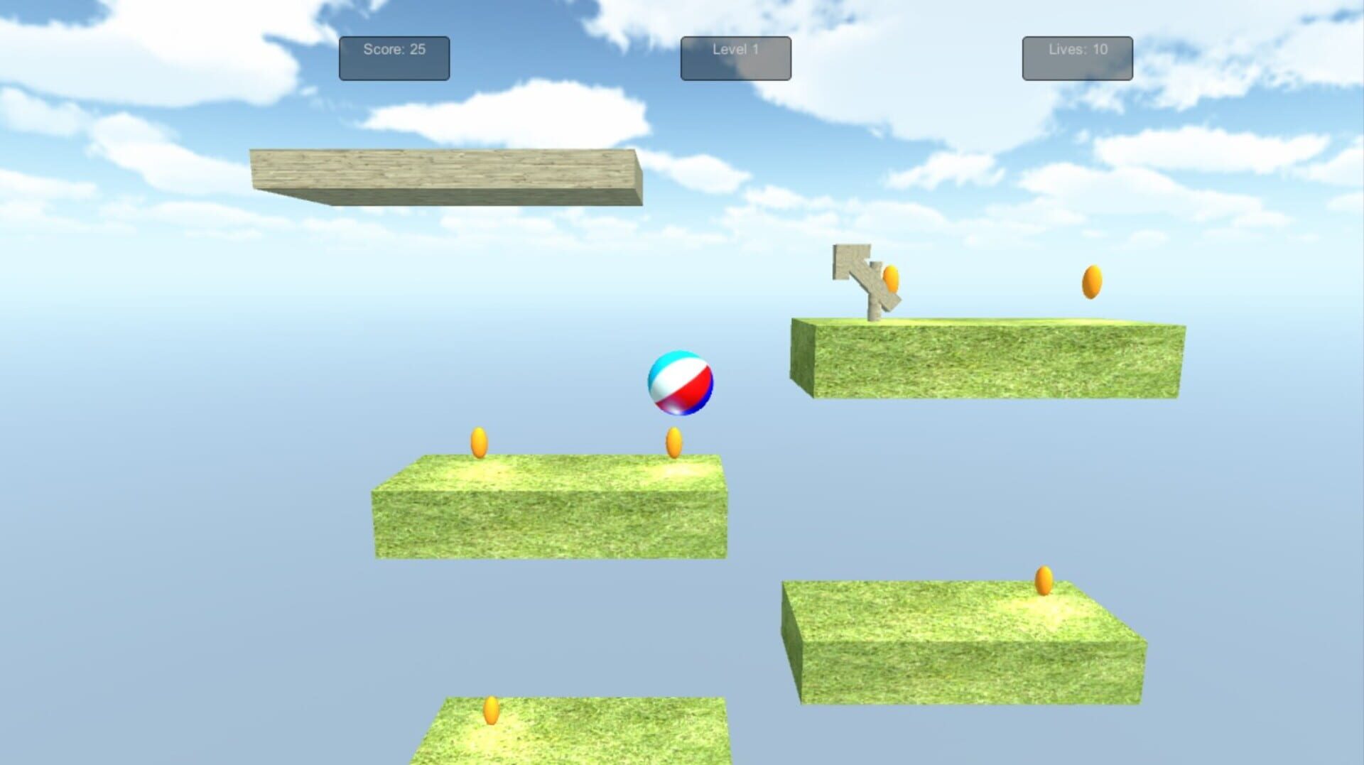 The Roll Game - Screenshot