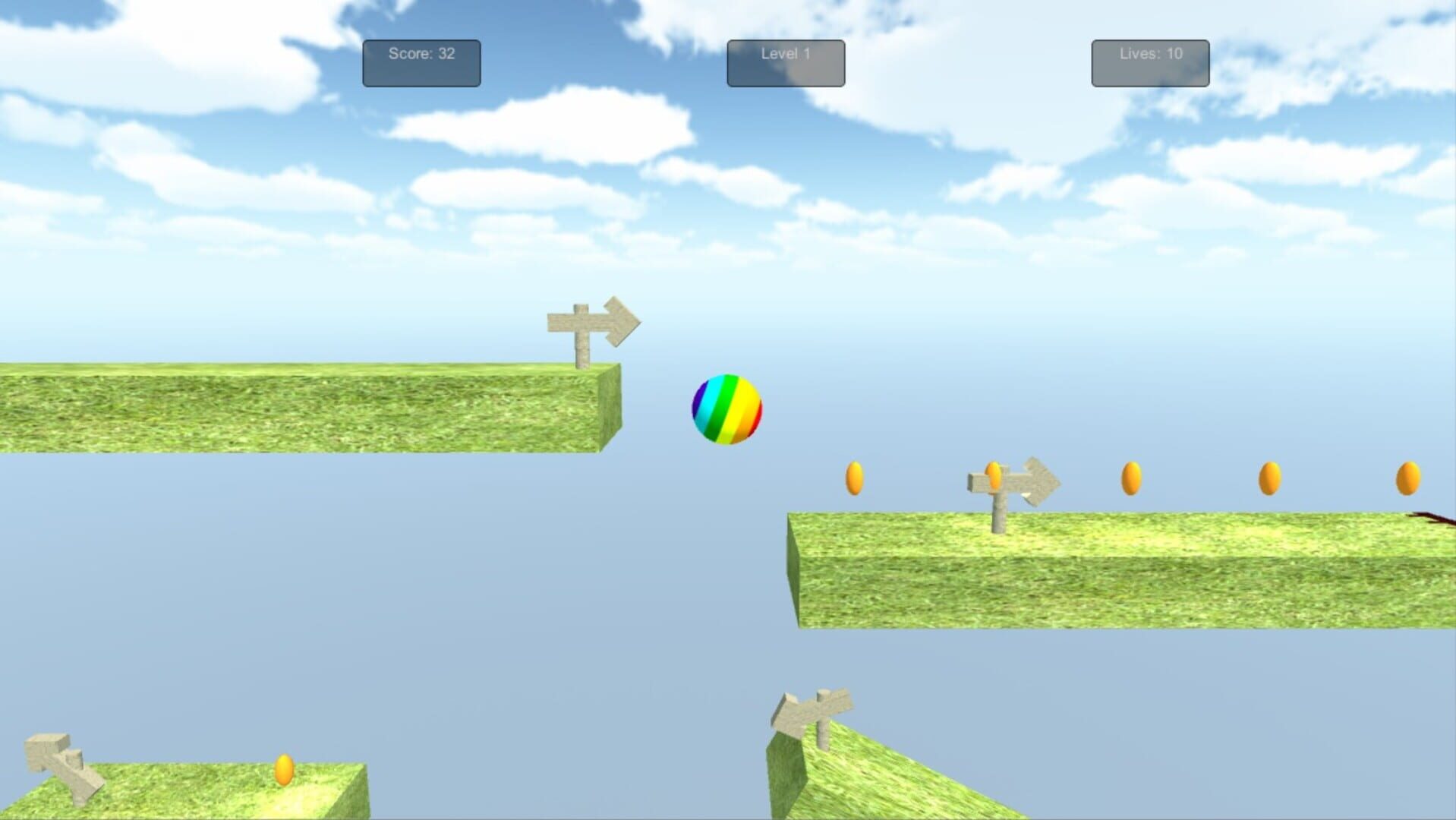 The Roll Game - Screenshot