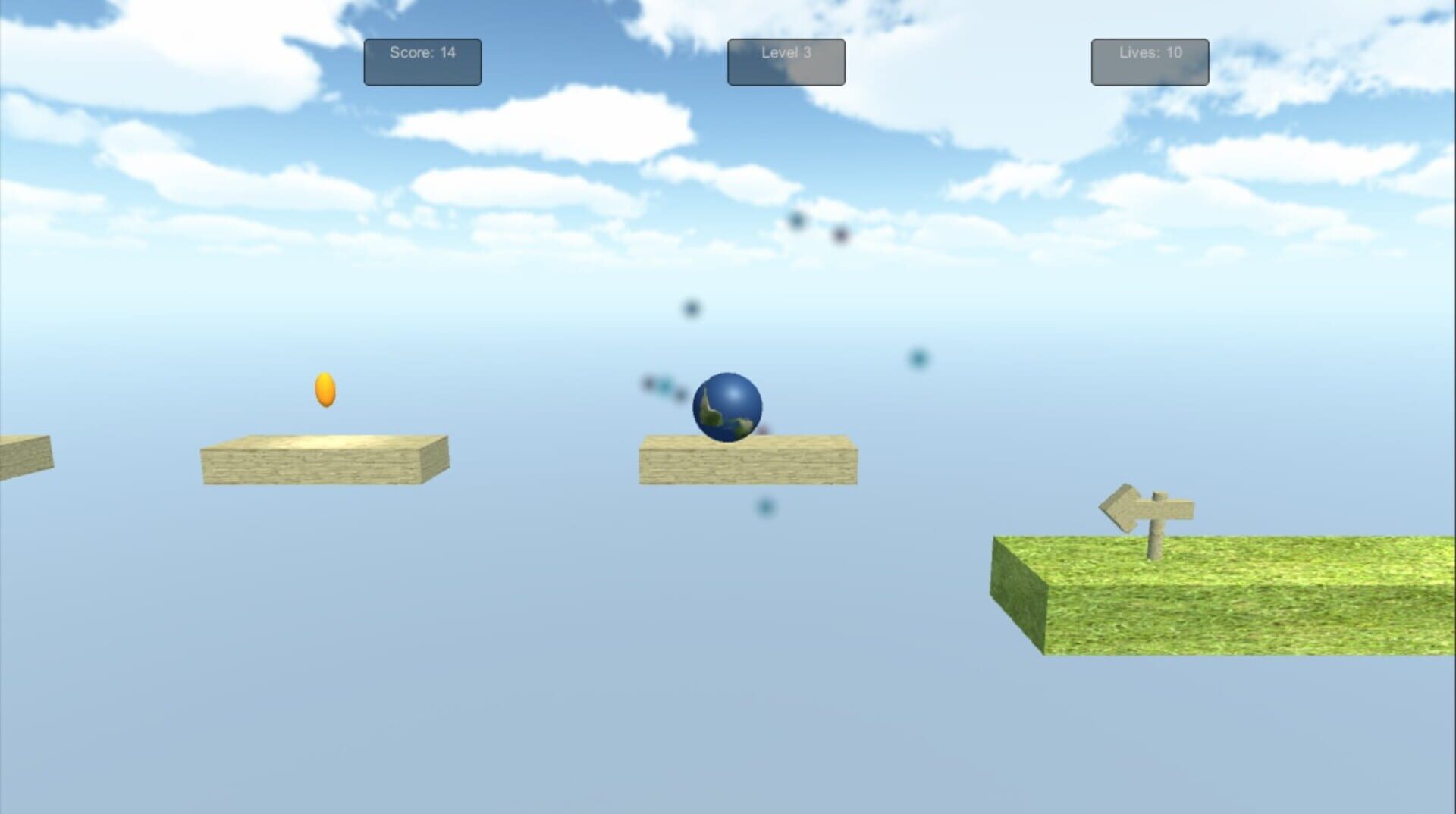 The Roll Game - Screenshot