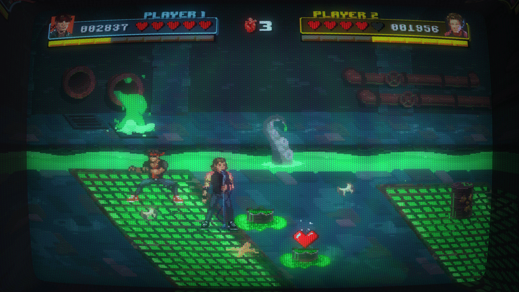 Kung Fury: Street Rage - A Day at the Beach screenshot