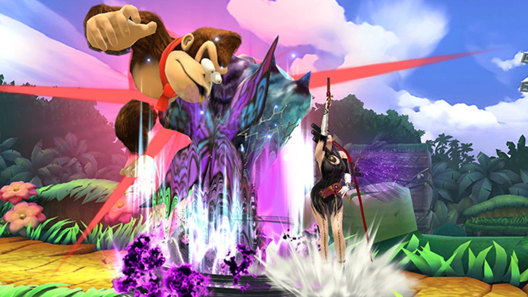 Captura de pantalla - Super Smash Bros. for Wii U: Bayonetta