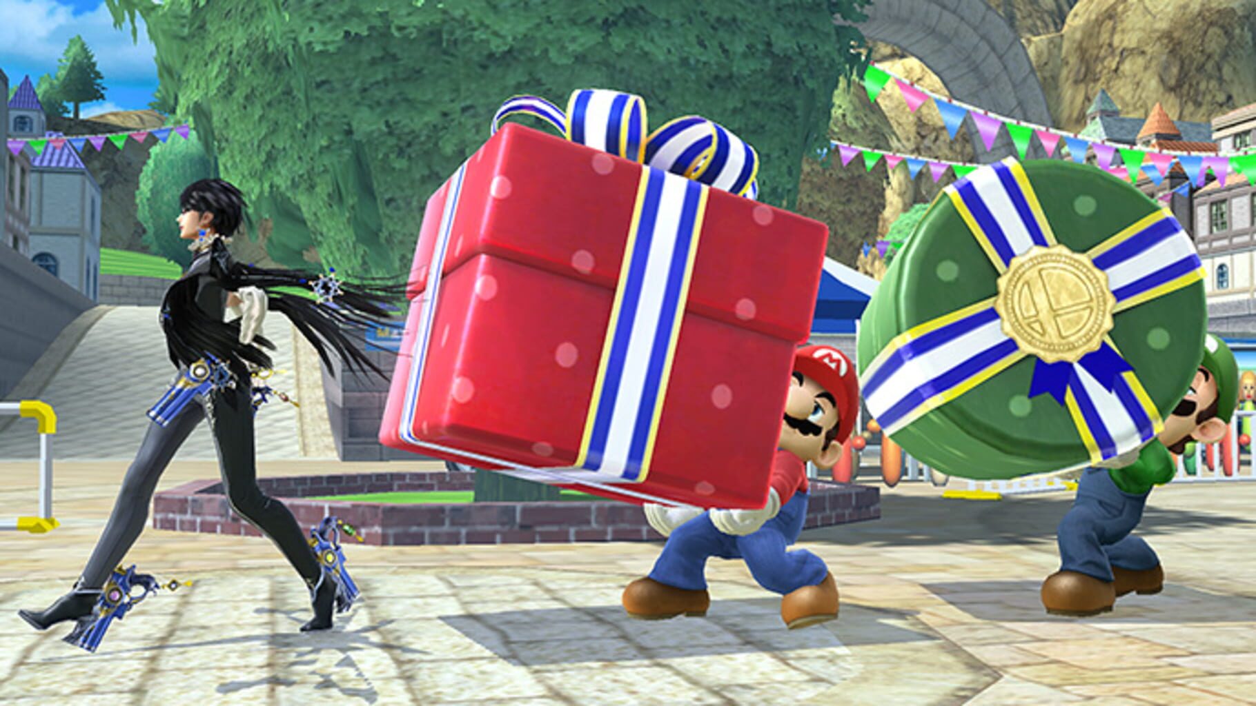 Captura de pantalla - Super Smash Bros. for Wii U: Bayonetta