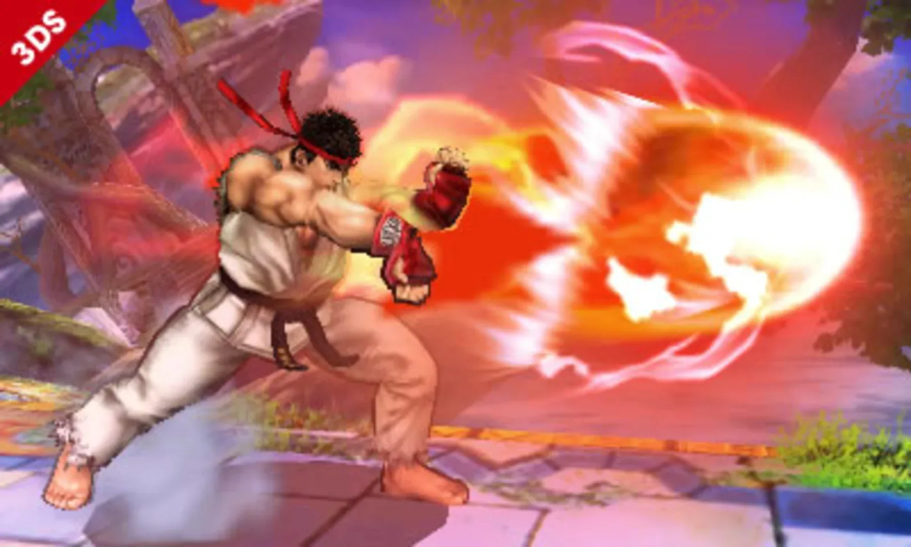 Captura de pantalla - Super Smash Bros. for Nintendo 3DS: Ryu