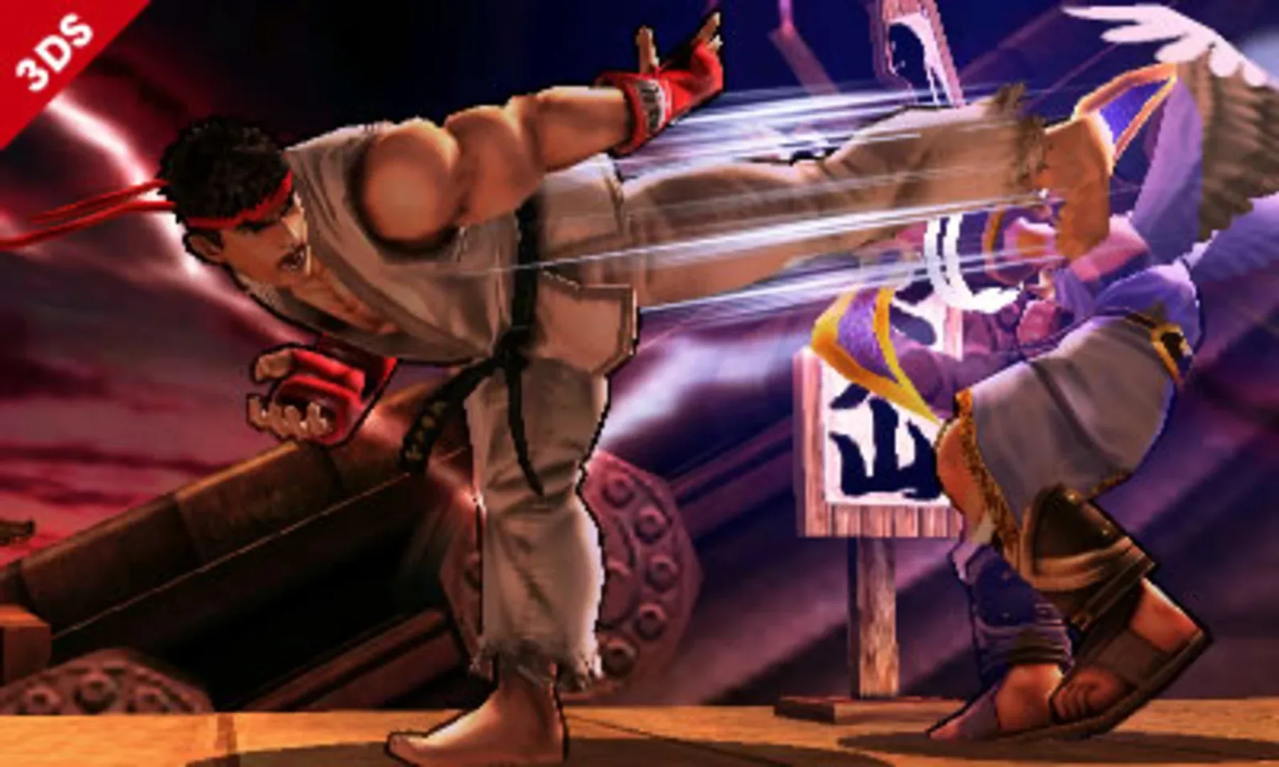 Captura de pantalla - Super Smash Bros. for Nintendo 3DS: Ryu