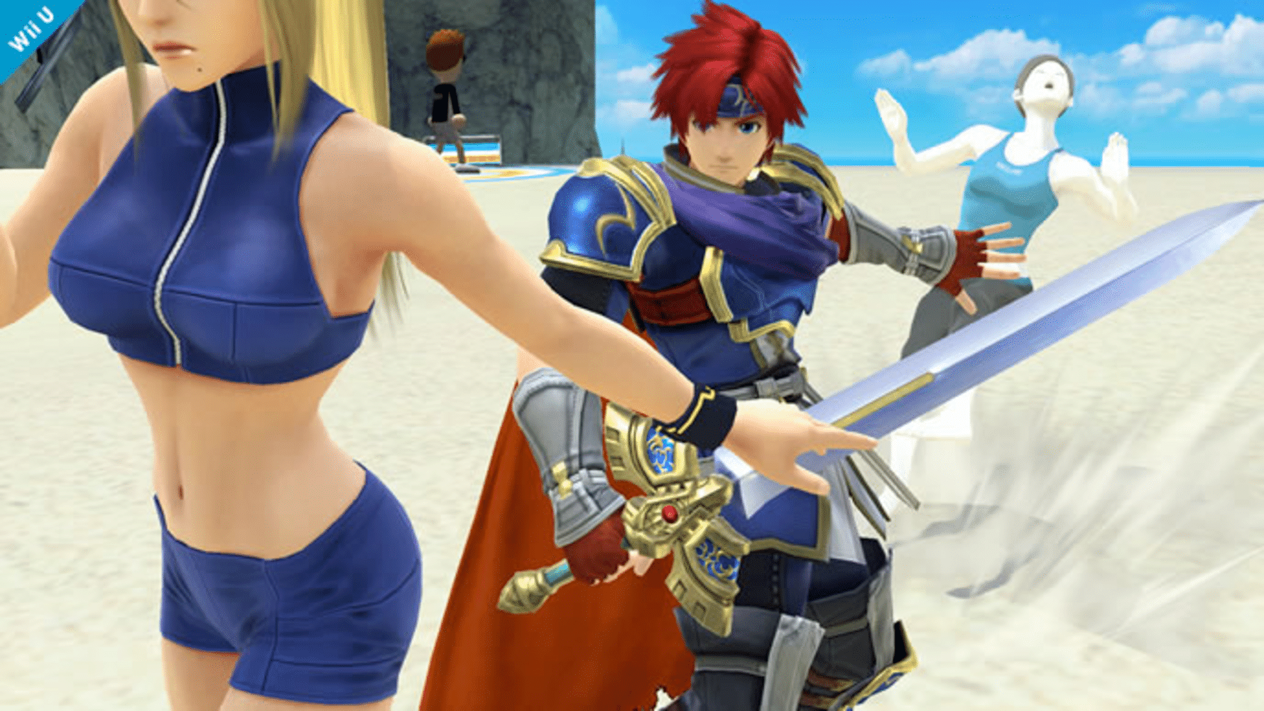 Super Smash Bros. for Wii U: Roy screenshot