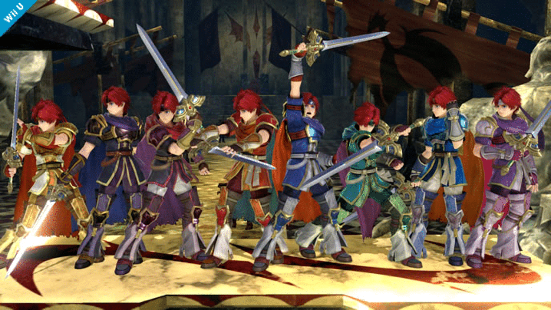 Super Smash Bros. for Wii U: Roy screenshot