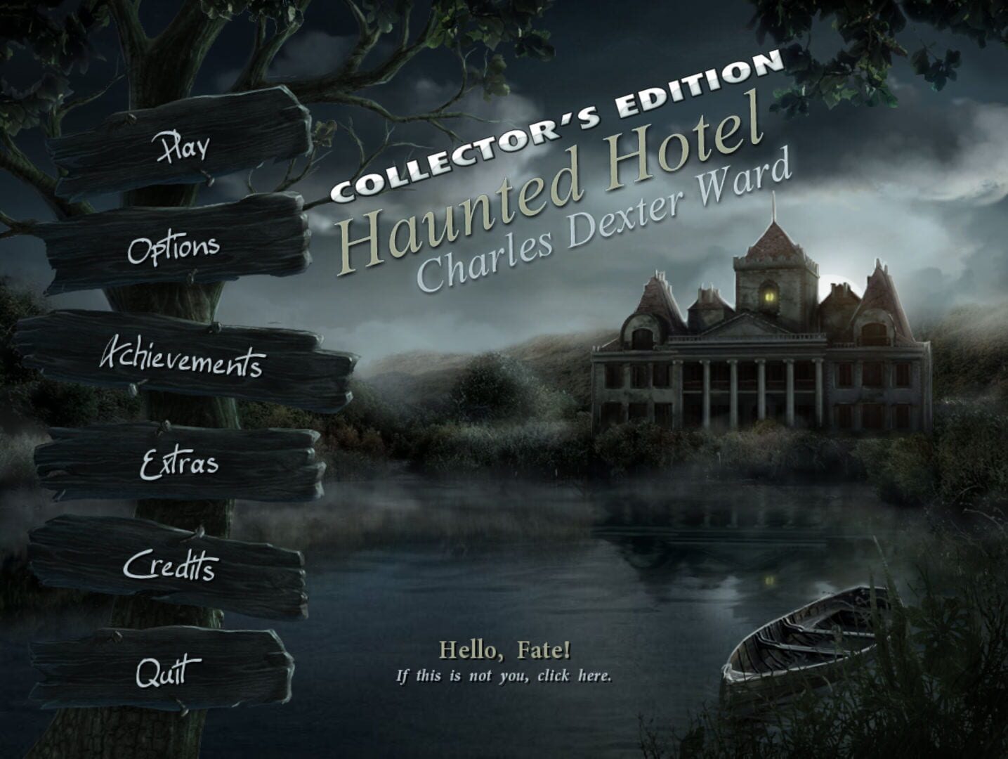 Captura de pantalla - Haunted Hotel: Charles Dexter Ward - Collector's Edition