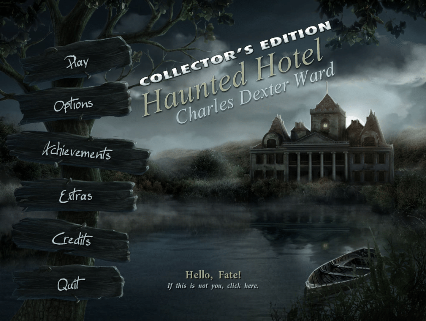 Haunted Hotel: Charles Dexter Ward - Collector's Edition screenshot