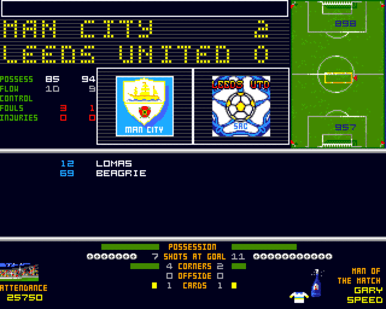 Tactical Manager 2 screenshot