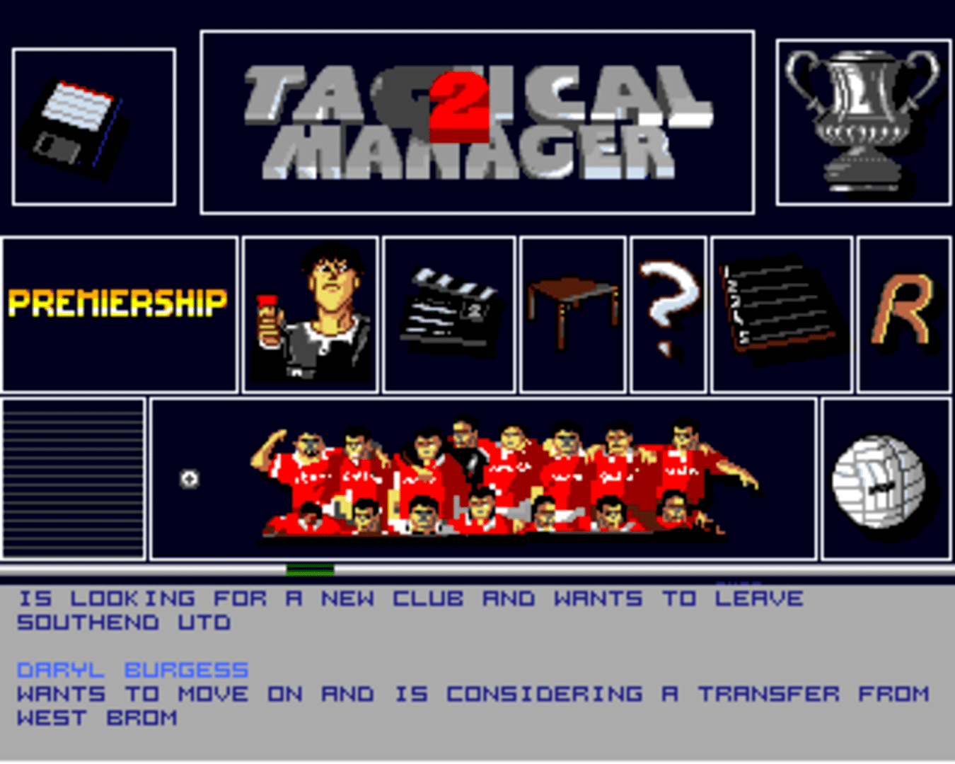 Tactical Manager 2 screenshot