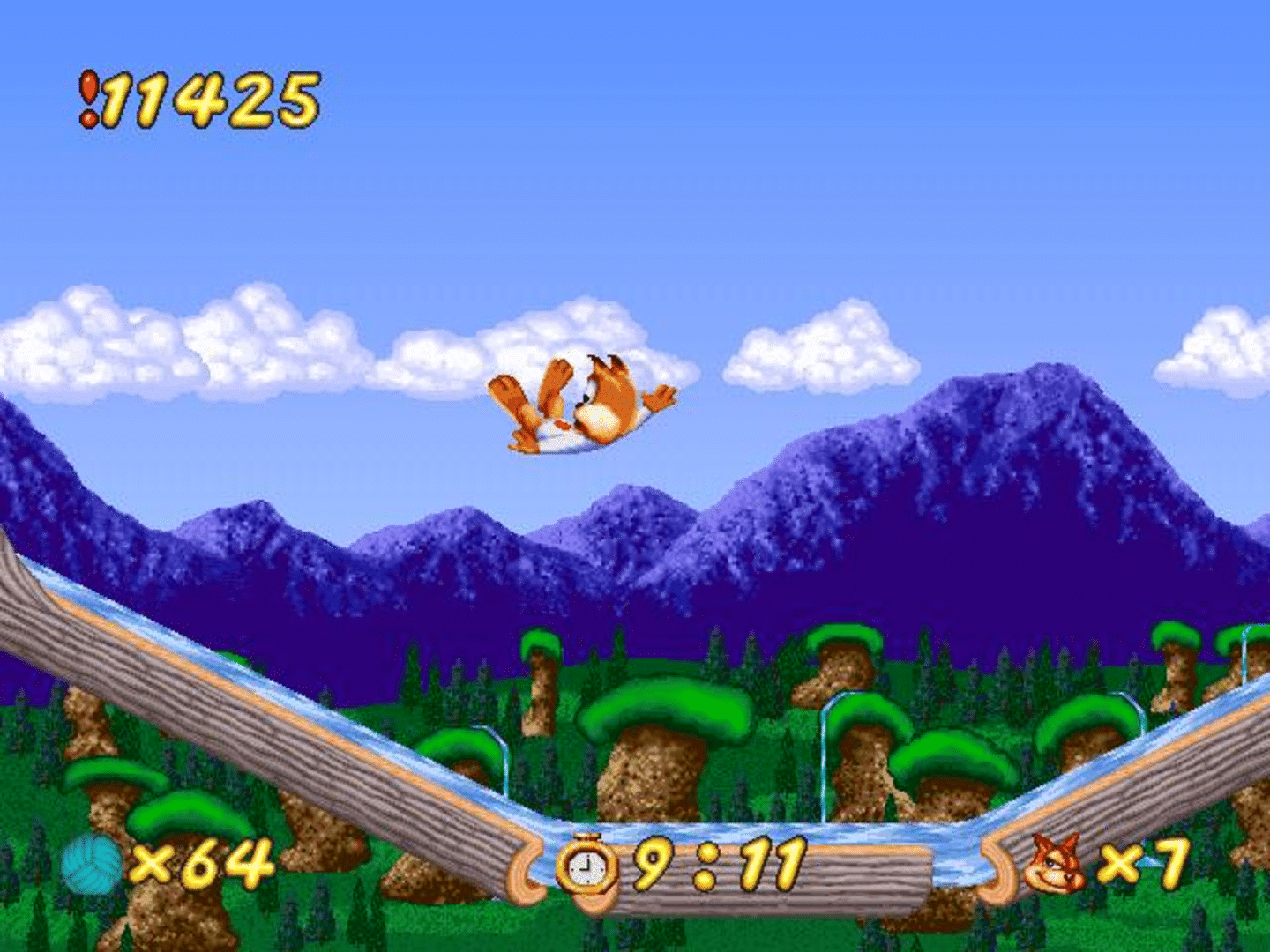 Super Bubsy screenshot