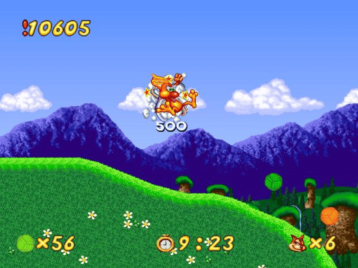 Super Bubsy screenshot