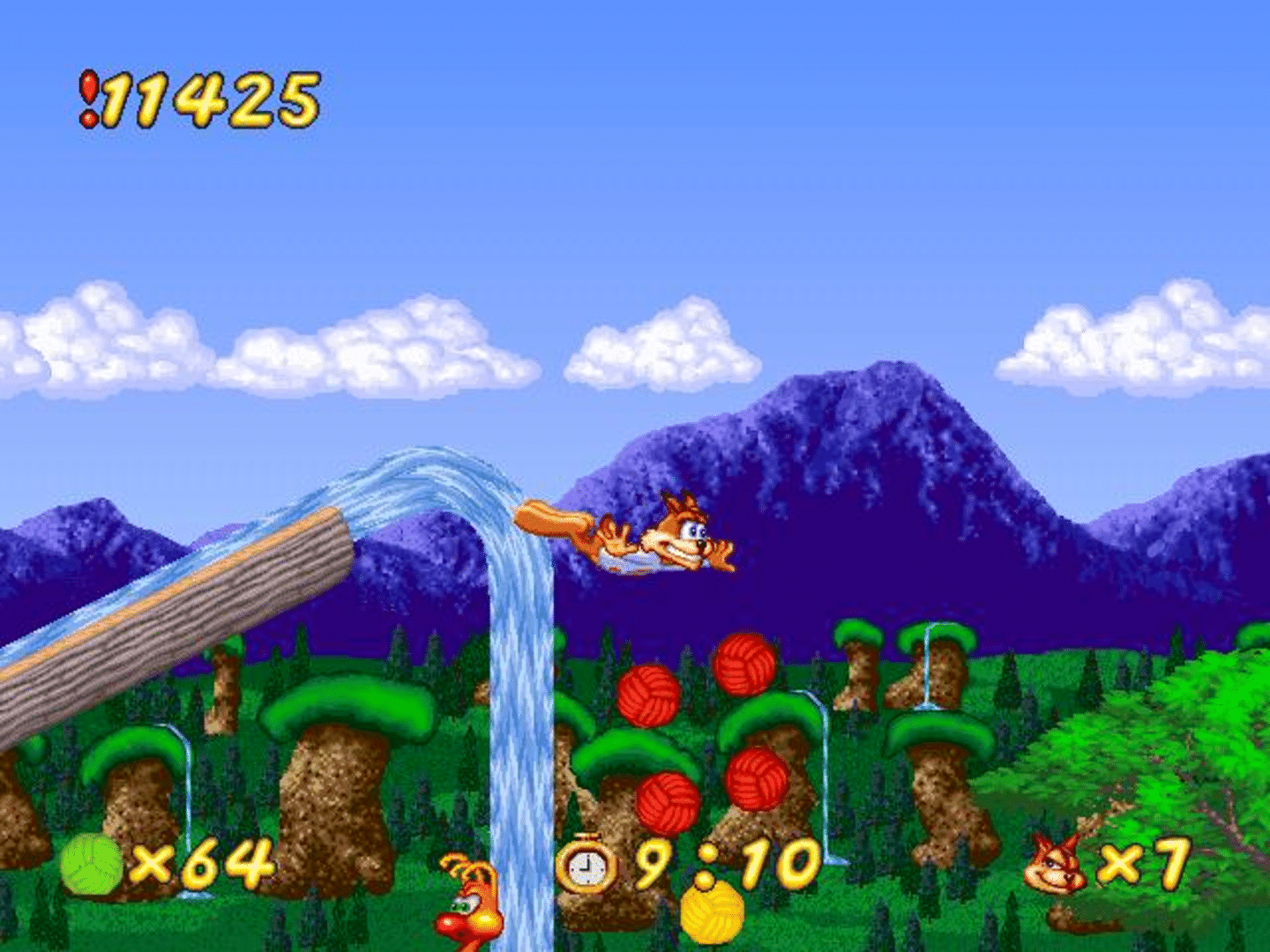 Super Bubsy screenshot