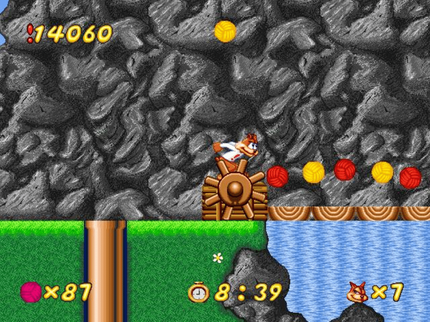 Super Bubsy screenshot