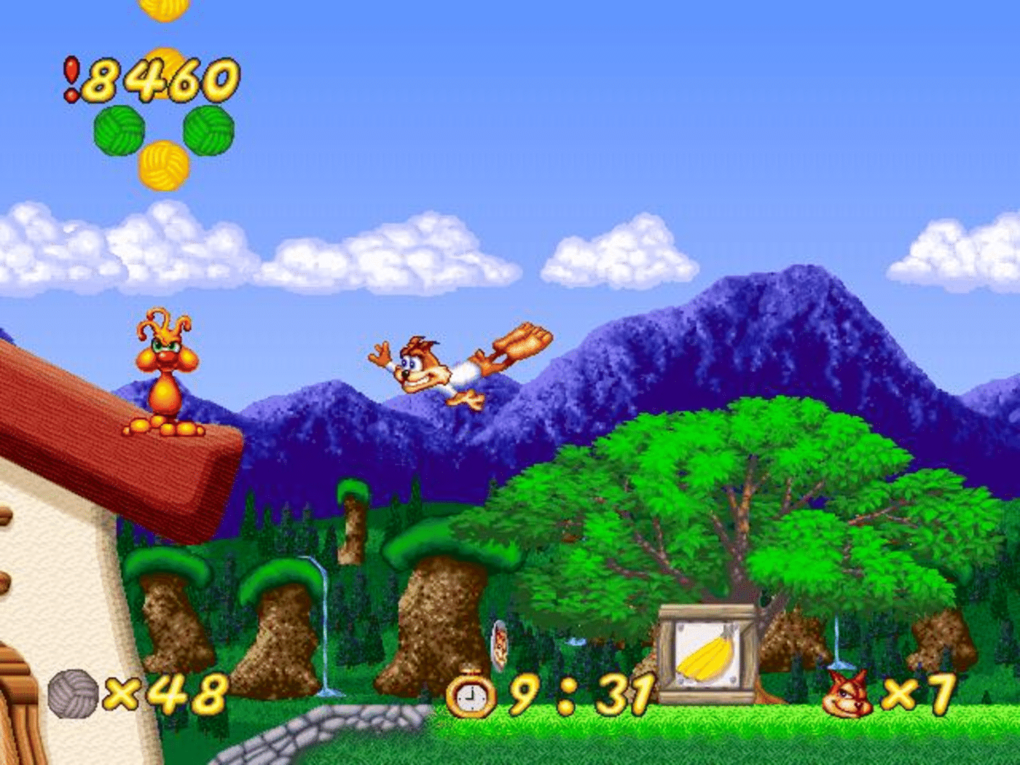 Super Bubsy screenshot