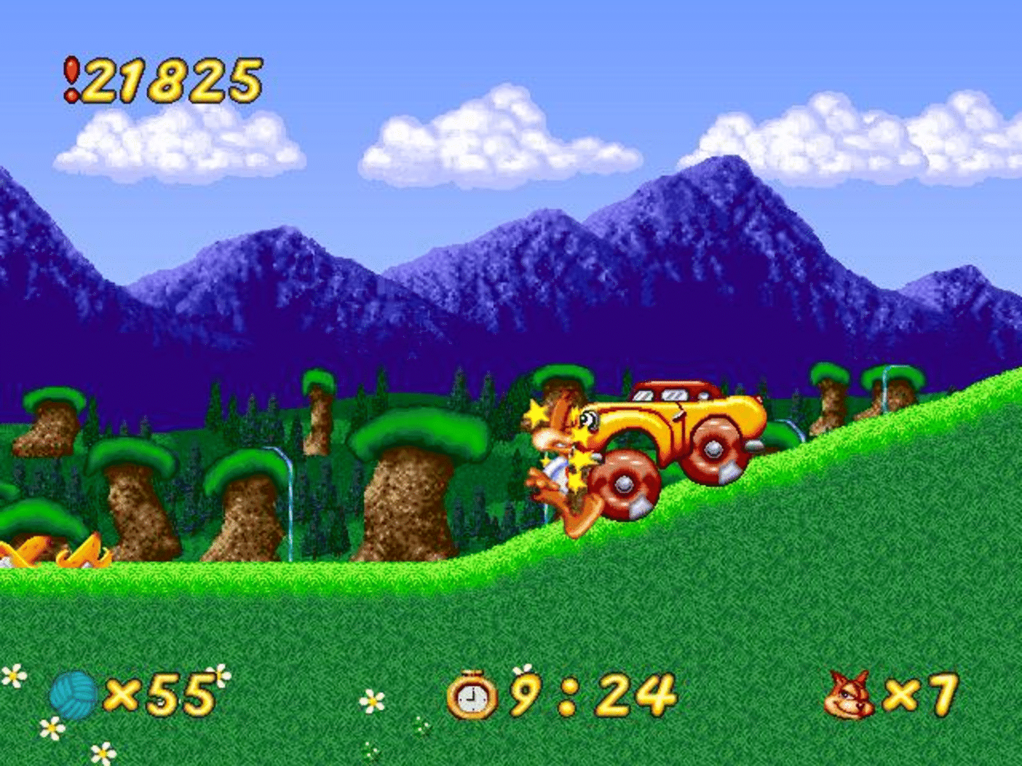 Super Bubsy screenshot