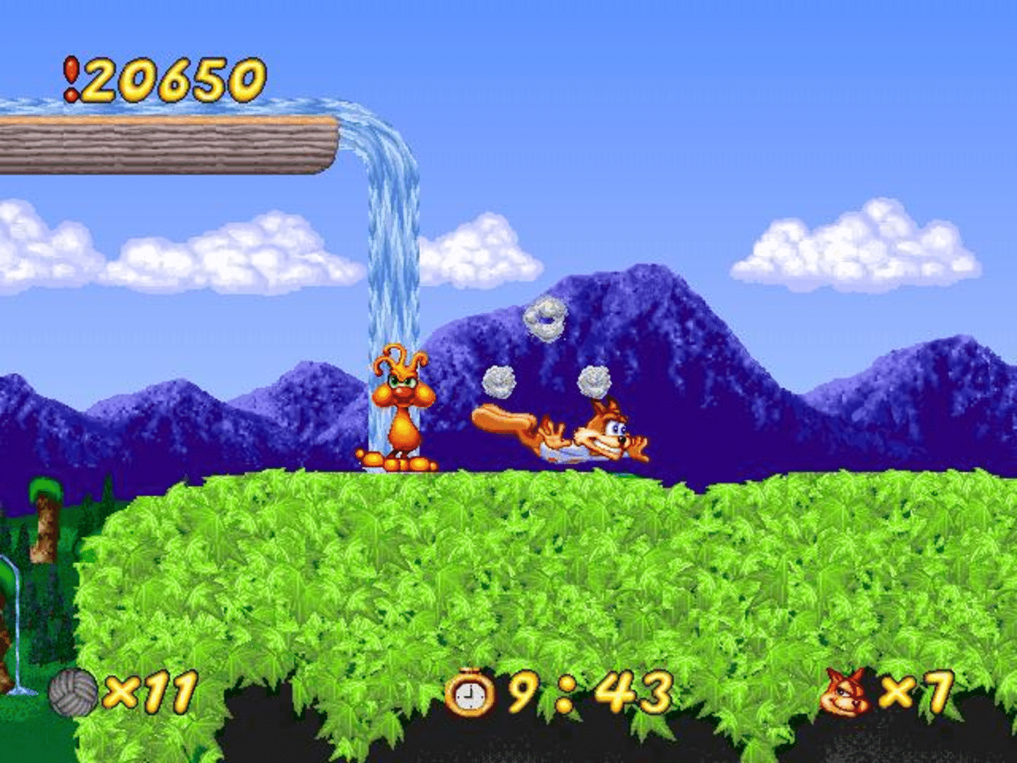 Super Bubsy screenshot