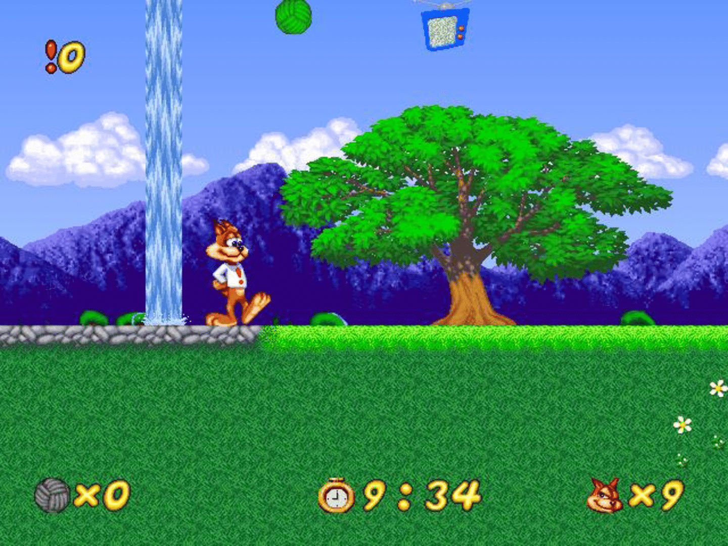 Super Bubsy screenshot