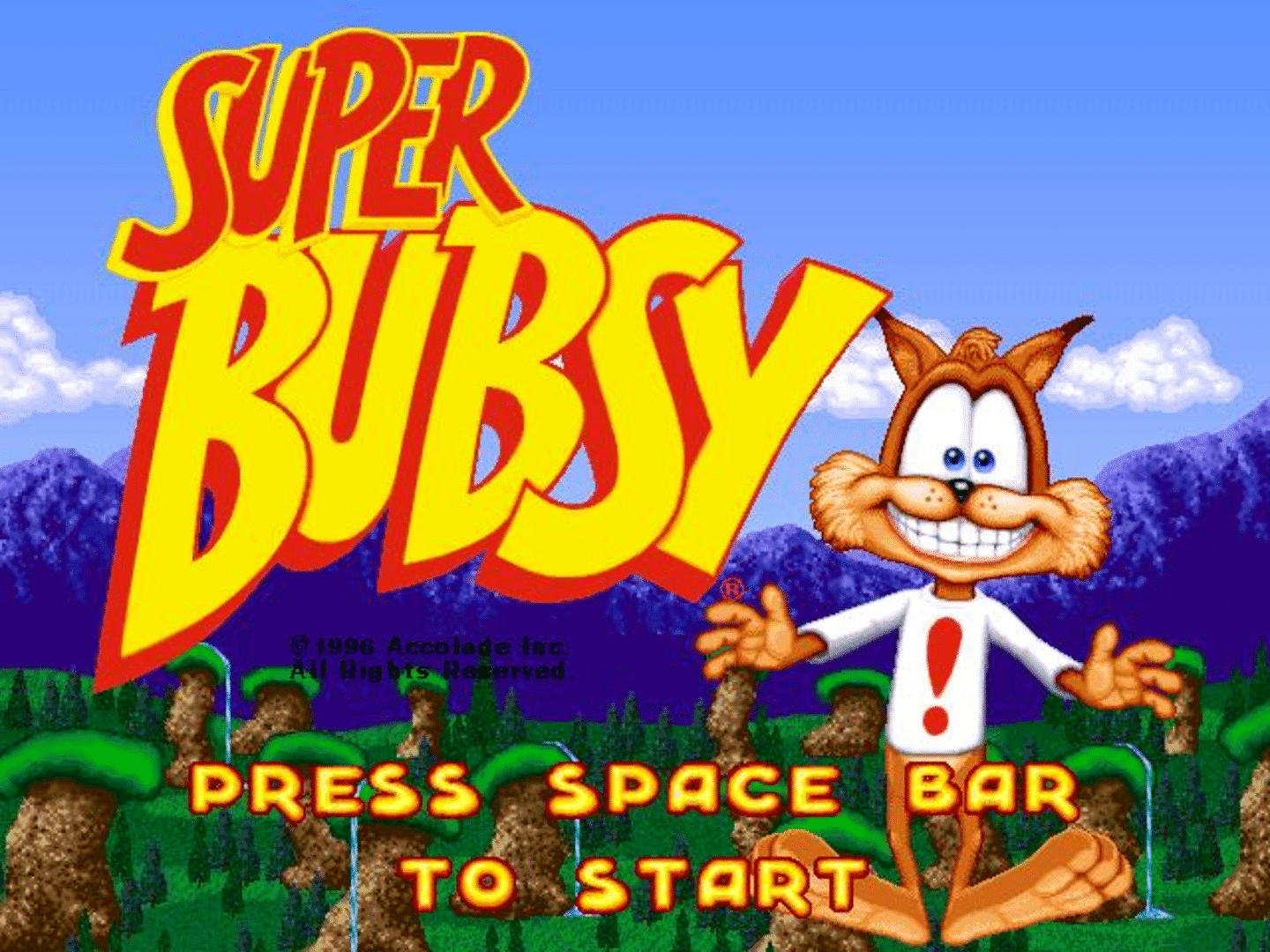 Super Bubsy screenshot